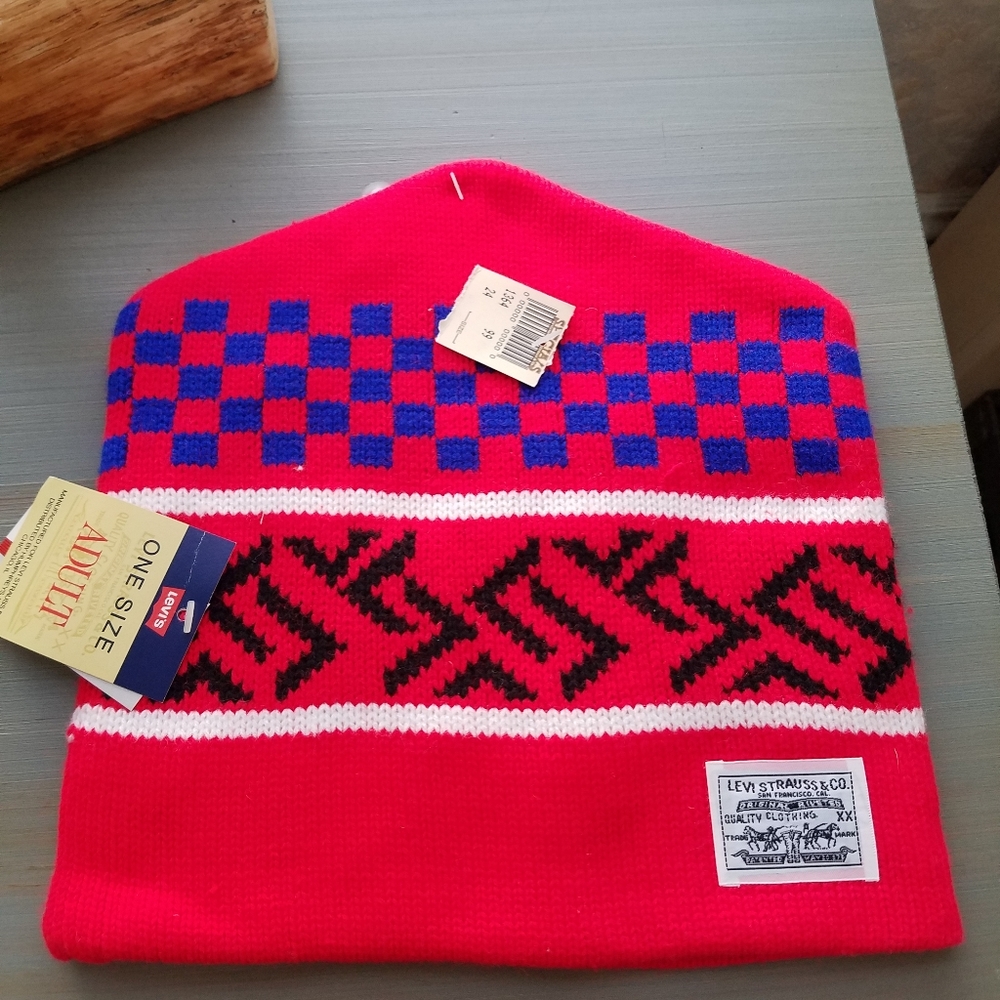 Levi Strauss & Co. Red Winter Hat - OS